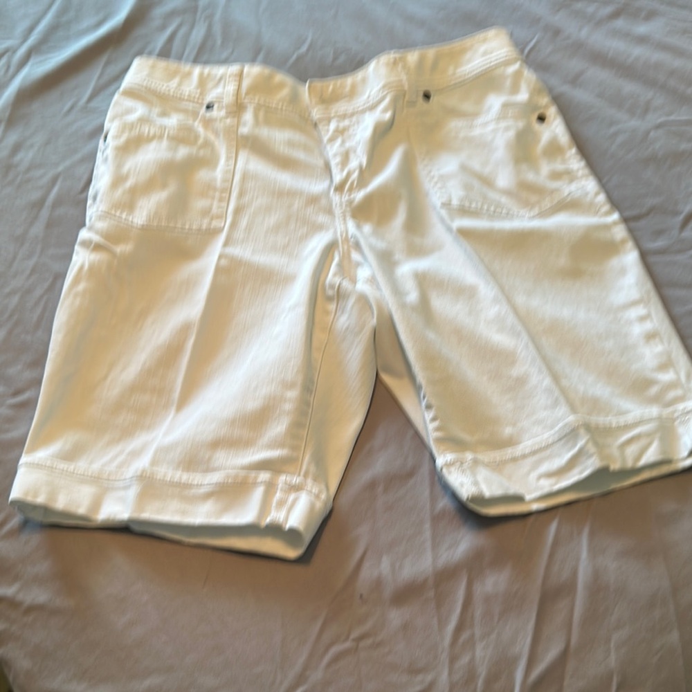 Lane Bryant White Women's Shorts Bermudas